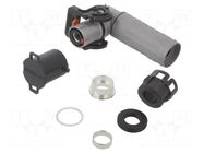 Connector: DC supply; male; PowerLok Gen.2; 300A; 1kV; PIN: 1; black AMPHENOL GEC