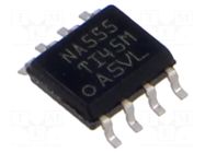 IC: peripheral circuit; astable,monostable,RC timer; 500kHz; SO8 TEXAS INSTRUMENTS