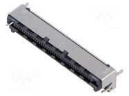 Connector: PCB to PCB; socket; hermaphrodite; PIN: 80; LSHM; 2A; SMT SAMTEC