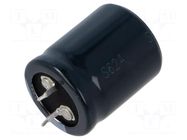 Capacitor: electrolytic; SNAP-IN; 4700uF; 50VDC; Ø25.4x30mm; ±20% SAMWHA