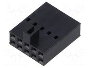 connector CGrid SL Hsg Opt B DR Polzg 10Ckt MOLEX