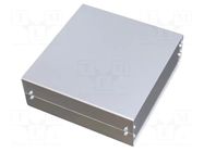 Enclosure: with panel; X: 260mm; Y: 250mm; Z: 90mm; aluminium KRADEX