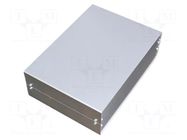 Enclosure: with panel; X: 350mm; Y: 250mm; Z: 110mm; aluminium KRADEX