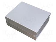 Enclosure: with panel; X: 300mm; Y: 367mm; Z: 134mm; aluminium KRADEX