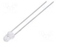LED; yellow; 3.1mm; 140÷320mcd; 45°; Front: convex; 2.05÷2.4VDC LITEON