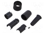 Connector: circular; 678; 150V; 6A; PIN: 4; plug; male; soldering BINDER