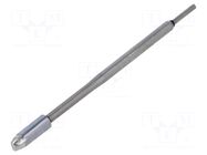 Tip; chisel; 2.4mm; for  soldering iron QUICK