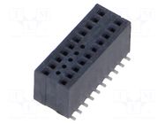 Connector: PCB to PCB; RSM; on PCBs SAMTEC