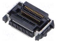 Connector: PCB to PCB; socket; female; PIN: 30; FS5; straight; 0.5mm SAMTEC