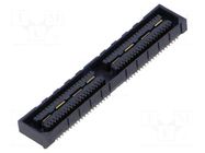 Connector: PCB to PCB; socket; female; PIN: 80; QSE; vertical; 2A SAMTEC