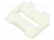 Moulding clip; 10pcs; Mercedes; OEM: 19885081; polyamide; natural ROMIX