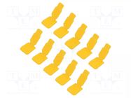 Markers; yellow; 10pcs; for pliers; KNIPEX Comfort,KNIPEXtend KNIPEX