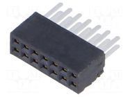 Connector: PCB to PCB; SFMC; on PCBs SAMTEC
