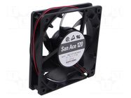 Fan: DC; axial; 12VDC; 120x120x25mm; 195m3/h; 48dBA; ball; 3650rpm SANYO DENKI