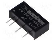 Converter: DC/DC; 1W; Uin: 4.5÷5.5VDC; Uout: 15VDC; Iout: 67mA; SIP7 AIMTEC