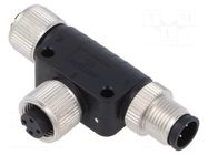 M12 adapter FT-M12A-04F-M12A-04M-K4-0200 DEGSON ELECTRONICS