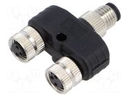 M12 adapter FY-M8A-03M-M8A-03F-T-0100 DEGSON ELECTRONICS