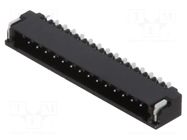 Connector: wire-board; socket; male; SignalBee; PIN: 15; horizontal HIROSE
