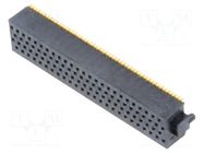 Connector: PCB to PCB; SOLC; on PCBs SAMTEC
