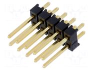 Connector: pin strips; pin header; male; PIN: 10; THT; straight SAMTEC