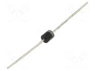 Diode: rectifying; THT; 600V; 1A; Ifsm: 30A; AX057 (Ø2.6x3mm) SHINDENGEN