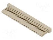 Connector: wire-board; DF14; PIN: 20; plug; for cable; female HIROSE