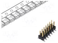 Connector: pin strips; pin header; male; PIN: 14; vertical; SMT SAMTEC