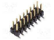 Connector: pin strips; pin header; male; PIN: 16; vertical; SMT SAMTEC