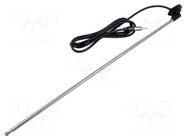 Antenna; telescopic,external; 1.23m; AM,FM; Mitsubishi,Nissan MTA