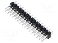 Connector: pin strips; pin header; male; PIN: 32; SL 2; 3A; 250V FISCHER ELEKTRONIK