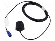 Antenna; inner; GPS; Fakra; socket; 3.5m MTA