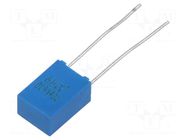 Capacitor: polyester; 10nF; 400VAC; 630VDC; 5mm; ±10%; 5x10x7.5mm EPCOS