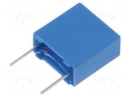 Capacitor: polypropylene; MKT; 1nF; 1kVDC; 6kVAC; 5x10.5x10mm; THT EPCOS / TDK