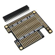 ProtoMate universal breadboard for Raspberry Pi 3B/4B/5/Zero 2 - PiHut 106569