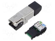 Connector: RJ45; plug; PIN: 8; Cat: 6a; shielded; 8p8c; 5.5÷10mm; IDC LAPP