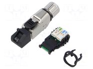 Connector: RJ45; plug; PIN: 8; Cat: 6a; shielded; 8p8c; 5.5÷10mm; IDC LAPP