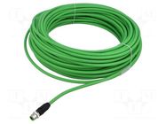 Connection lead; male; IP65,IP67; 60VDC; 1.5A; 30m; PIN: 4; socket MURR ELEKTRONIK