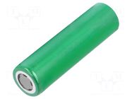 Re-battery: Li-Ion; 18650,MR18650; 3.6V; 2500mAh; Ø18.55x65.1mm BAK BATTERY