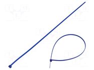 Cable tie; with metal; detectable by a metal detector; L: 450mm TIE10