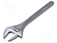 Wrench; adjustable; 53mm; hardened,chrome plated key surface BAHCO