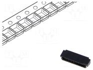 Connector: wire-board; socket; male; SignalBee; PIN: 8; horizontal HIROSE