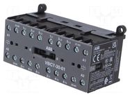 Contactor: 3-pole reversing; NO x3; Auxiliary contacts: NC; 24VDC ABB