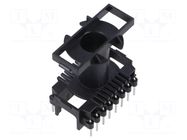 Coil former: with pins; vertical; plastic; No.of term: 16; THT; 2x8 FERYSTER