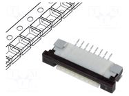 Connector: FFC/FPC; tinned; SMT; 50V; 0.4A; PIN: 8; Tape ph: 1mm; ZIF GCT