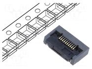 Connector: FFC/FPC; horizontal; PIN: 10; bottom contacts,ZIF; SMT HIROSE