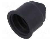 Conduit end cover; elastomer TPE-V; SILVYN® K-EM; black; Size: 28 LAPP