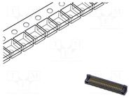 Connector: PCB to PCB; socket; hermaphrodite; PIN: 80; LSHM; 2A; SMT SAMTEC