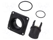 Connector: circular; 125V; 3A; PIN: 24; socket; female; soldering BINDER