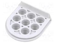 Multigate grommet; Holes no: 8; 25pcs; 13mm RITTAL