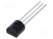 Transistor: PNP; bipolar; 80V; 1A; 0.83W; TO92 LUGUANG ELECTRONIC